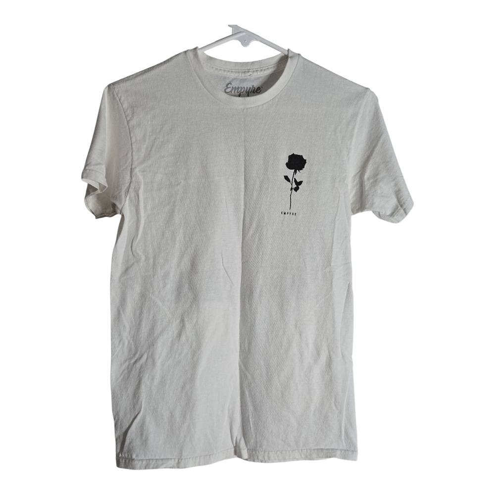 Empyre White Graphic T-Shirt